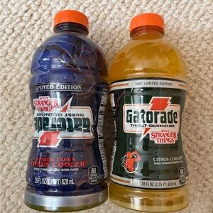 Stranger Things Gatorade Limited Edition Citrus Cooler Pack - Orange & Purple
